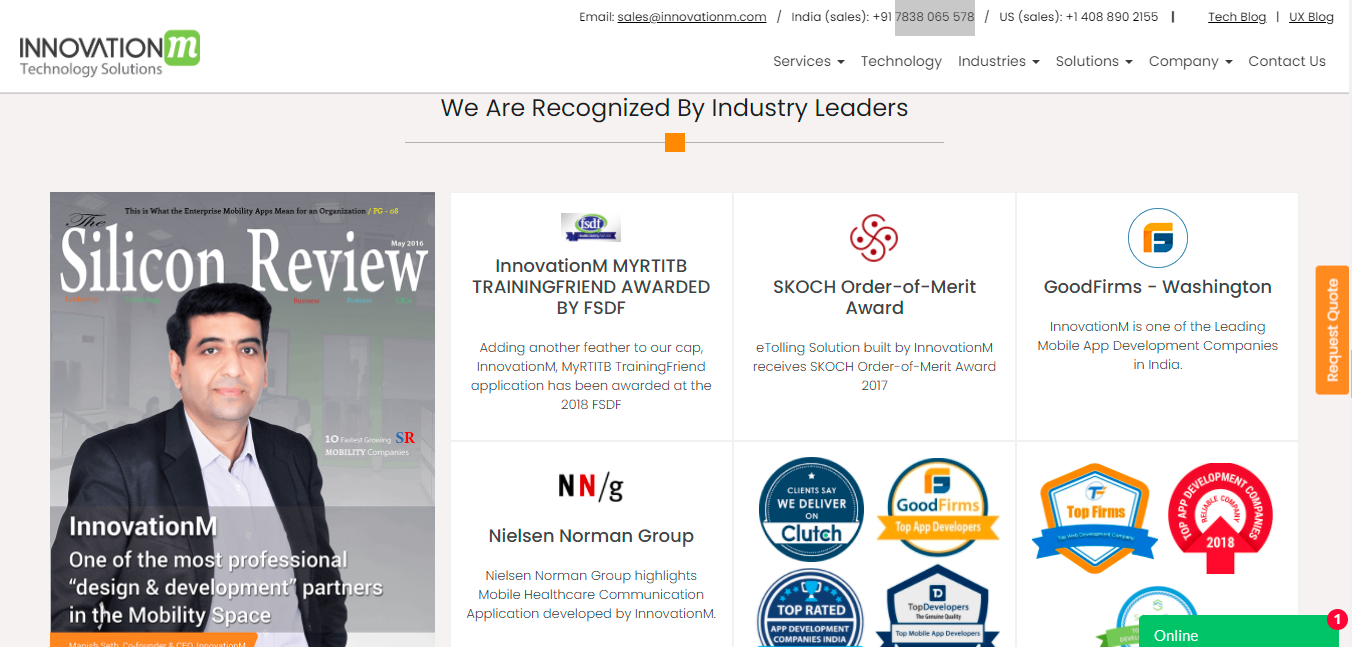 InnovationM Technology Solutions Image